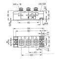 Igbt Power Module Mcc161-14io8 High Voltage Thyristor Module  Ixys Igbt Power Module